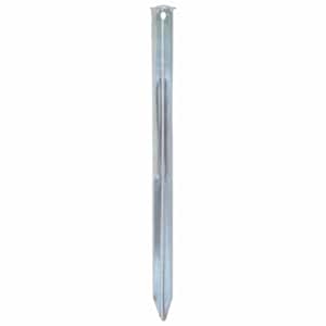 Stanové kolíky 24 ks 30 cm Ø 20 mm pozinkovaná ocel - obrázek 4