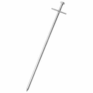 Stanové kolíky 24 ks 23 cm Ø 6 mm pozinkovaná ocel - obrázek 2