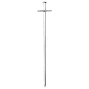 Stanové kolíky 24 ks 23 cm Ø 6 mm pozinkovaná ocel - obrázek 3