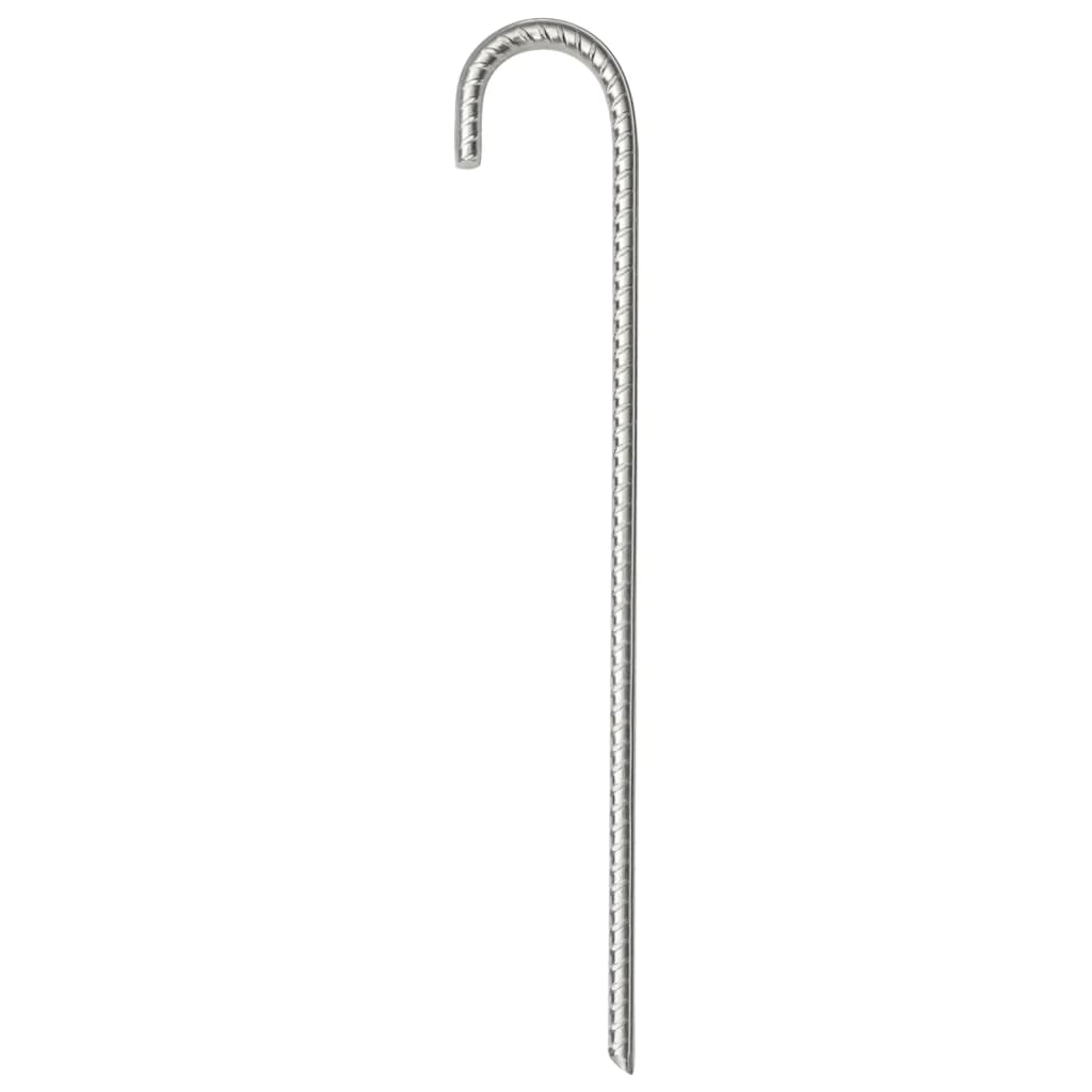 Thumbnail - vidaXL Zeltheringe 6 Stk. 37 cm Ø10 mm Verzinkter Stahl