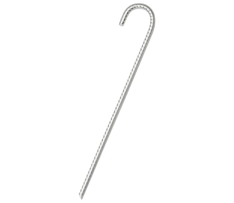 vidaXL Колчета за палатка 12 бр 37 см &Oslash;10 мм поцинкована стомана