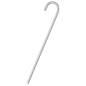 vidaXL Колчета за палатка 12 бр 37 см &Oslash;10 мм поцинкована стомана