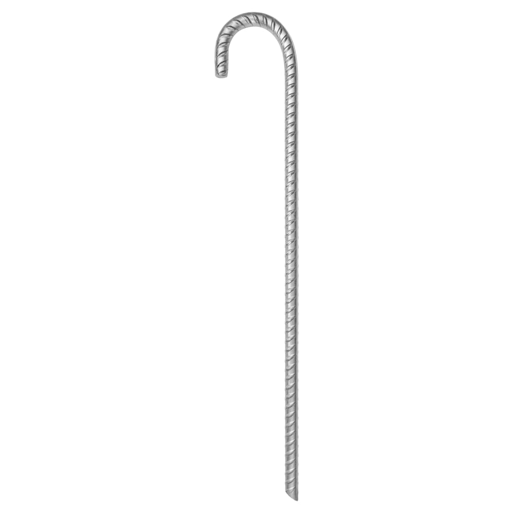 Thumbnail - vidaXL Zeltheringe 6 Stk. 41,5 cm Ø12 mm Verzinkter Stahl