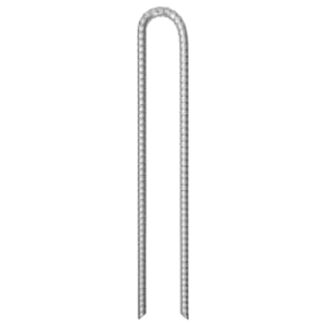 Stanové kolíky 12 ks ve tvaru U 41,5 cm Ø12 mm pozinkovaná ocel - obrázek 2