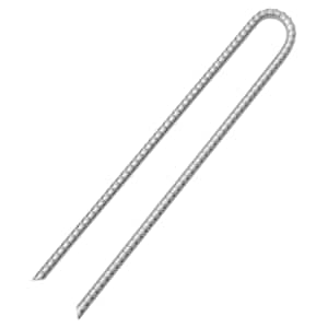 Stanové kolíky 12 ks ve tvaru U 41,5 cm Ø12 mm pozinkovaná ocel - obrázek 3