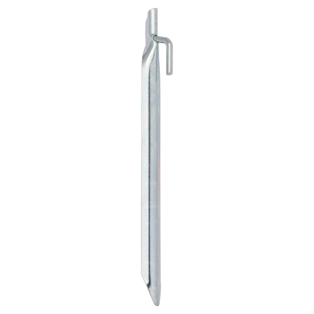 VidaXL Tentharingen 24 st V-vormig Ø20 mm 24 cm gegalvaniseerd staal