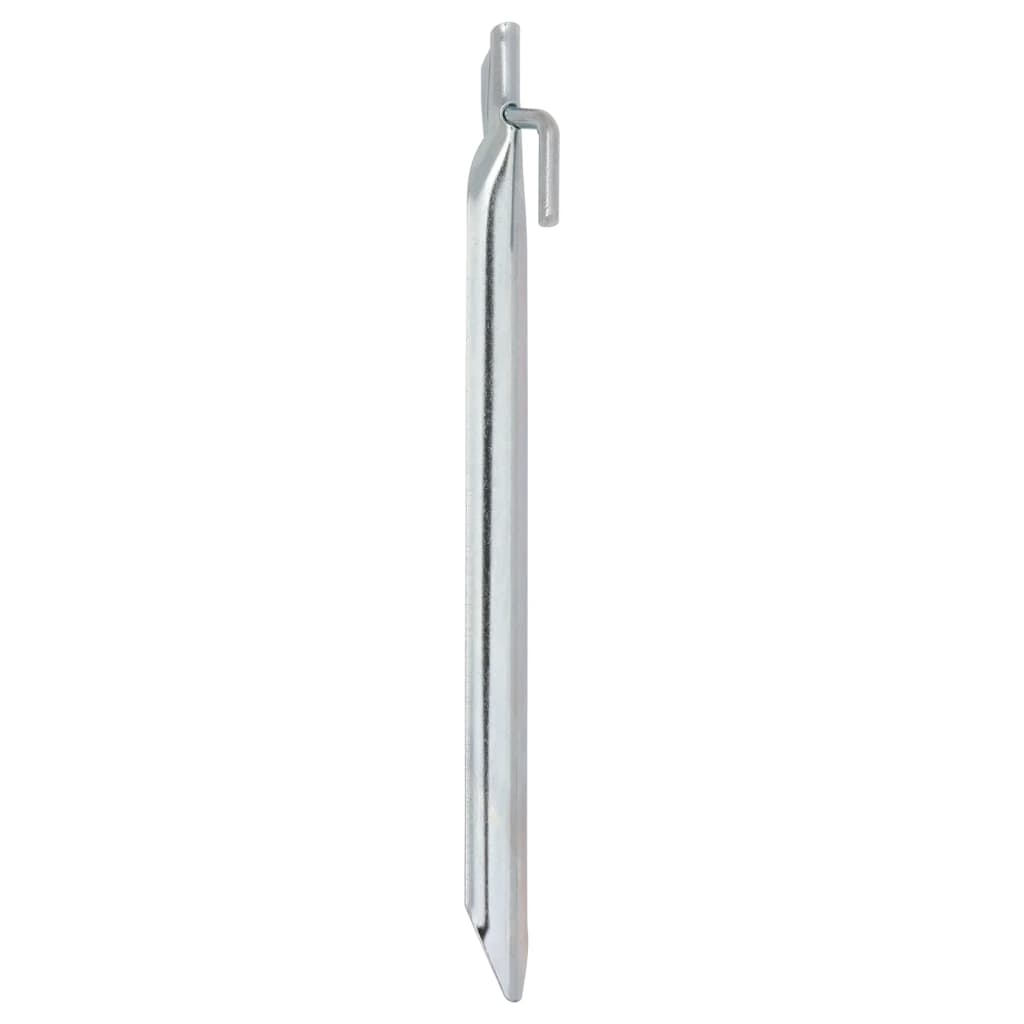vidaXL 24 db V-alakú horganyzott acél sátorszeg 25 cm Ø20 mm