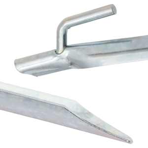 Stanové kolíky 24 ks ve tvaru V 25 cm Ø 20 mm pozinkovaná ocel - obrázek 5