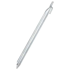 Stanové kolíky 24 ks ve tvaru V 29,5 cm Ø20 mm pozinkovaná ocel - obrázek 3