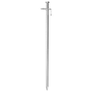 Stanové kolíky 24 ks 30 cm 8 mm pozinkovaná ocel - obrázek 3