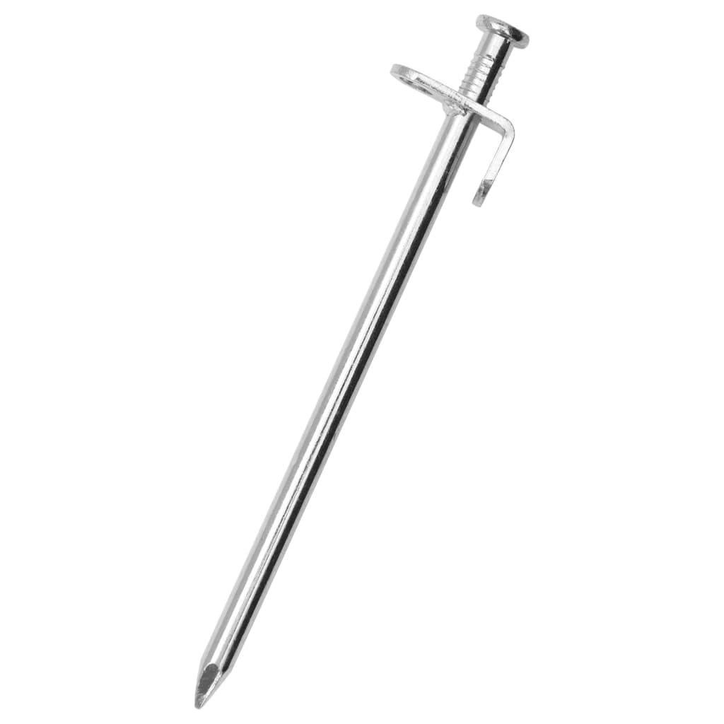 vidaXL Țăruși de cort, 24 buc., 19,5 cm, Ø8 mm, oțel galvanizat