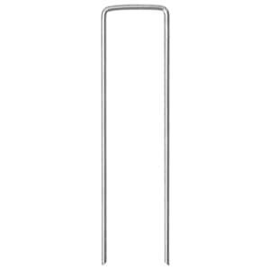 Zemní kolíky tvaru U 25 ks 15 x 3,5 cm pozinkovaná ocel - obrázek 3