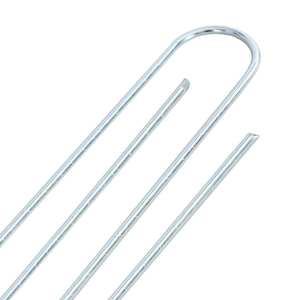Zemní kolíky tvaru U 25 ks 20 x 3,5 cm pozinkovaná ocel - obrázek 4