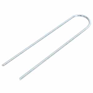 Zemní kolíky tvaru U 50 ks 20 x 3,5 cm pozinkovaná ocel - obrázek 3