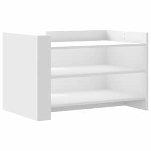 Konferenční stolek bílý 80 x 50 x 50 cm kompozitní dřevo - obrázek 2