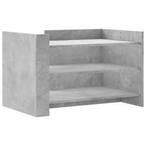 Konferenční stolek betonově šedý 80x50x50 cm kompozitní dřevo - obrázek 2