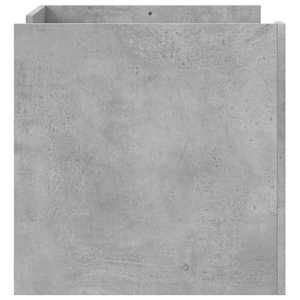 Konferenční stolek betonově šedý 80x50x50 cm kompozitní dřevo - obrázek 5