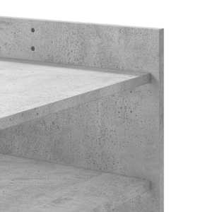 Konferenční stolek betonově šedý 80x50x50 cm kompozitní dřevo - obrázek 8