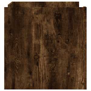 Konferenční stolek kouřový dub 80 x 50 x 50 cm kompozitní dřevo - obrázek 5