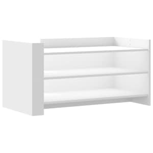 Konferenční stolek bílý 100 x 50 x 50 cm kompozitní dřevo - obrázek 2