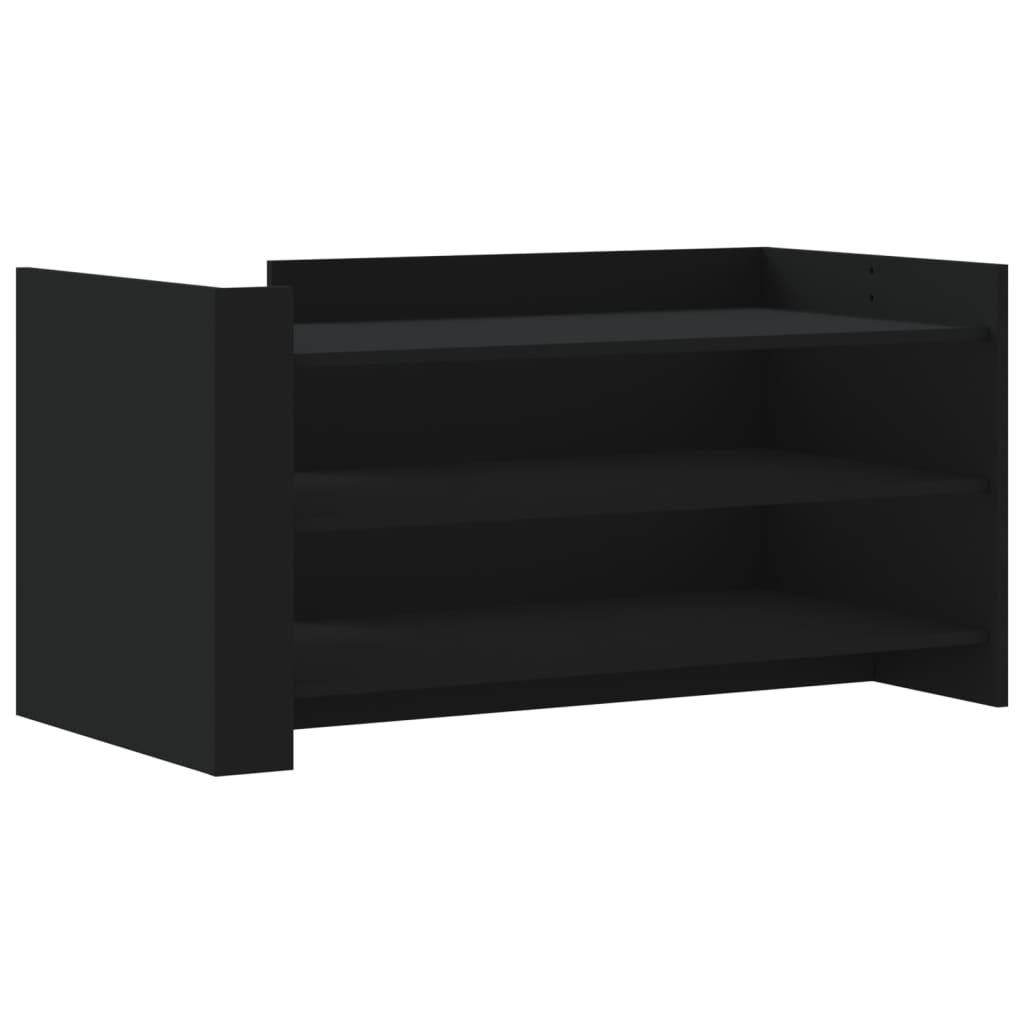 Thumbnail - vidaXL Couchtisch Schwarz 100x50x50 cm Holzwerkstoff