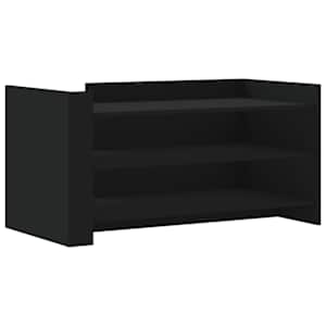 Konferenční stolek černý 100 x 50 x 50 cm kompozitní dřevo - obrázek 2