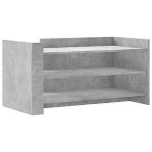 Konferenční stolek betonově šedý 100x50x50 cm kompozitní dřevo - obrázek 2