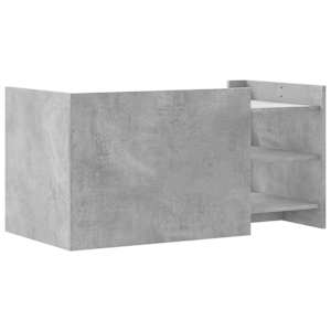 Konferenční stolek betonově šedý 100x50x50 cm kompozitní dřevo - obrázek 6