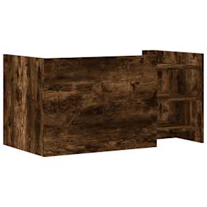 Konferenční stolek kouřový dub 100x50x50 cm kompozitní dřevo - obrázek 6
