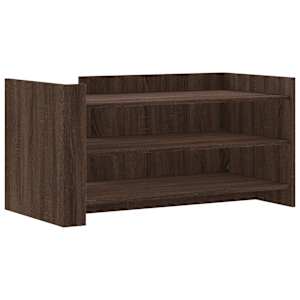 Konferenční stolek hnědý dub 100 x 50 x 50 cm kompozitní dřevo - obrázek 2