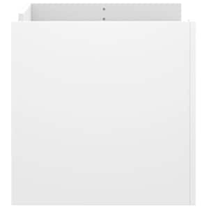 Konferenční stolek bílý 80 x 50 x 50 cm kompozitní dřevo - obrázek 5