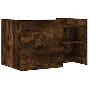 Konferenční stolek kouřový dub 80 x 50 x 50 cm kompozitní dřevo - obrázek 6