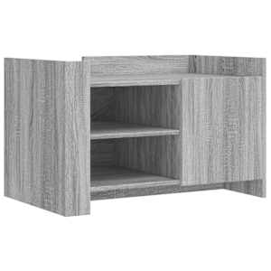 vidaXL kohvilaud, hall Sonoma tamm, 80x50x50 cm, tehispuit