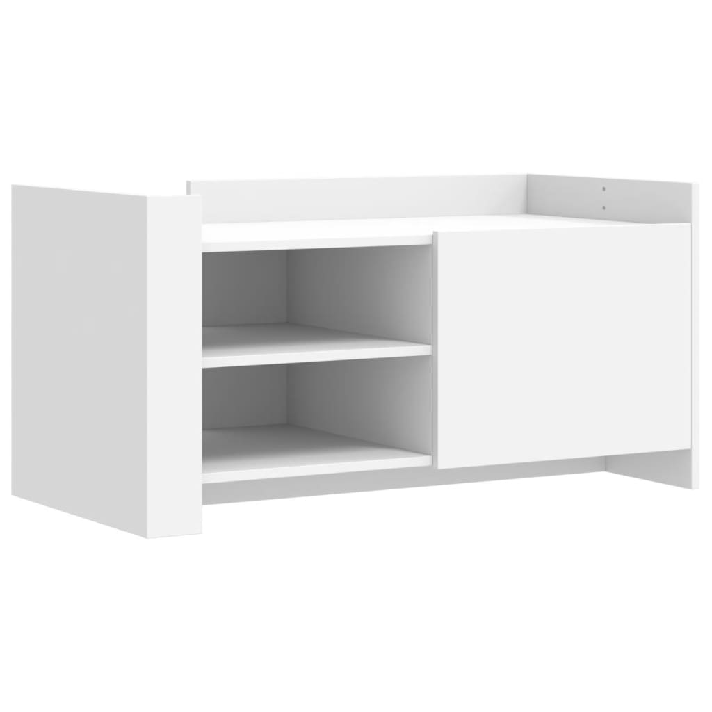 vidaXL Konferenční stolek bílý 100 x 50 x 50 cm kompozitní dřevo