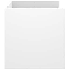 Konferenční stolek bílý 100 x 50 x 50 cm kompozitní dřevo - obrázek 5