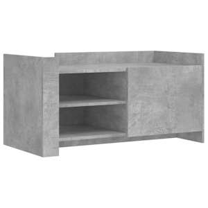 Konferenční stolek betonově šedý 100x50x50 cm kompozitní dřevo - obrázek 2