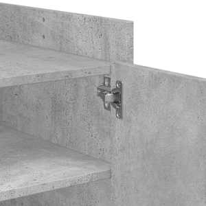 Konferenční stolek betonově šedý 100x50x50 cm kompozitní dřevo - obrázek 9