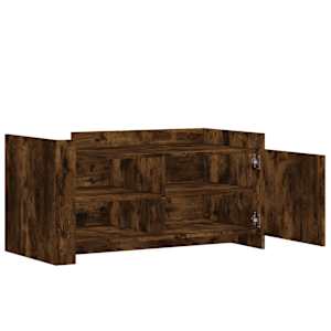 Konferenční stolek kouřový dub 100x50x50 cm kompozitní dřevo - obrázek 7