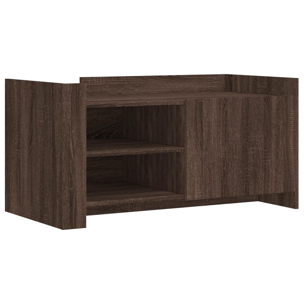 vidaXL Konferenční stolek hnědý dub 100 x 50 x 50 cm kompozitní dřevo