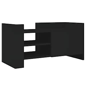 vidaXL telerikapp must 80x35x40 cm tehispuit