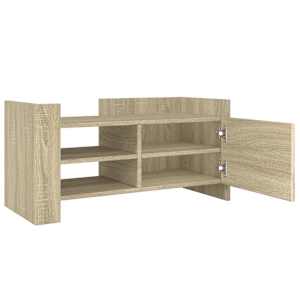 TV skříňka dub sonoma 80 x 35 x 40 cm kompozitní dřevo - obrázek 8