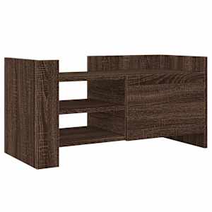 TV skříňka hnědý dub 80 x 35 x 40 cm kompozitní dřevo - obrázek 2