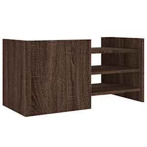 TV skříňka hnědý dub 80 x 35 x 40 cm kompozitní dřevo - obrázek 6