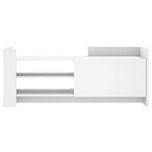 TV skříňka bílá 100 x 35 x 40 cm kompozitní dřevo - obrázek 4