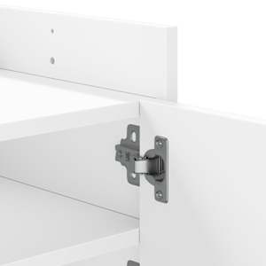 TV skříňka bílá 100 x 35 x 40 cm kompozitní dřevo - obrázek 9