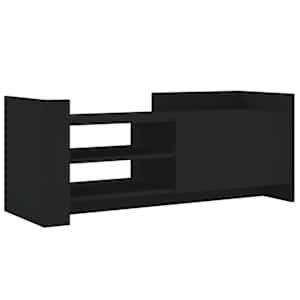 TV skříňka černá 100 x 35 x 40 cm kompozitní dřevo - obrázek 2