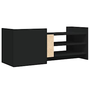 TV skříňka černá 100 x 35 x 40 cm kompozitní dřevo - obrázek 6