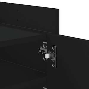 TV skříňka černá 100 x 35 x 40 cm kompozitní dřevo - obrázek 9