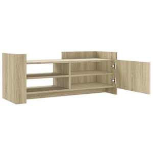 TV skříňka dub sonoma 100 x 35 x 40 cm kompozitní dřevo - obrázek 8