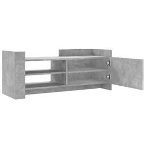 TV skříňka betonově šedá 100x35x40 cm kompozitní dřevo - obrázek 8